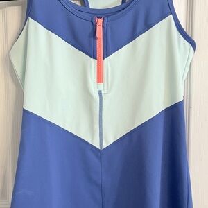 Fila Running Two-Tone Blue and Mint Tank Top Sz S CB